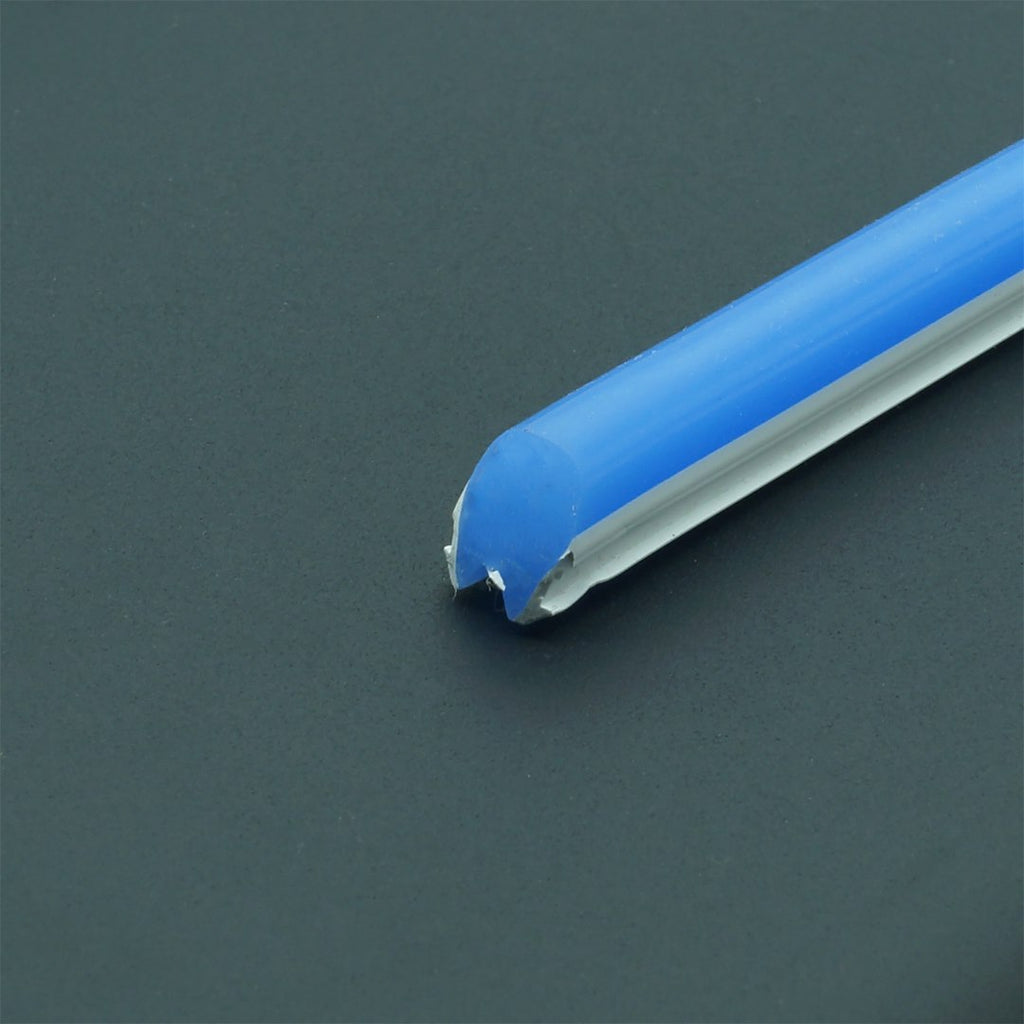 Neon frez 6 mm silikonowa osłona do taśmy LED niebieska