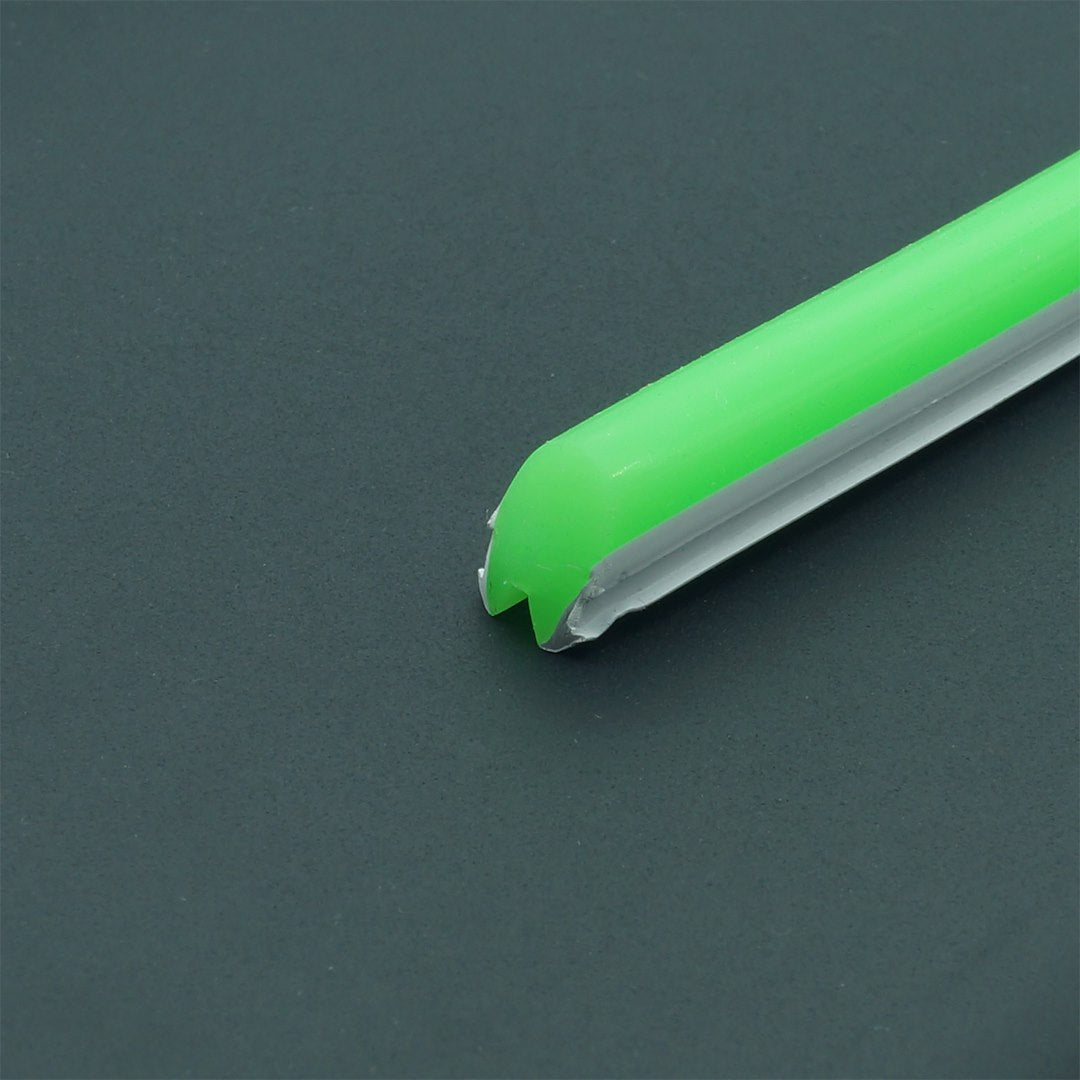 Neon frez 6 mm silikonowa osłona dotaśmy LED zielona