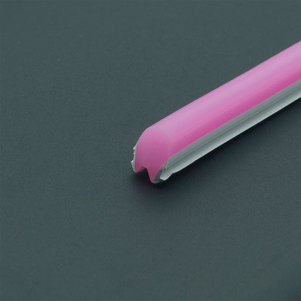 Neon frez 6 mm silikonowa osłona dotaśmy LED różowa