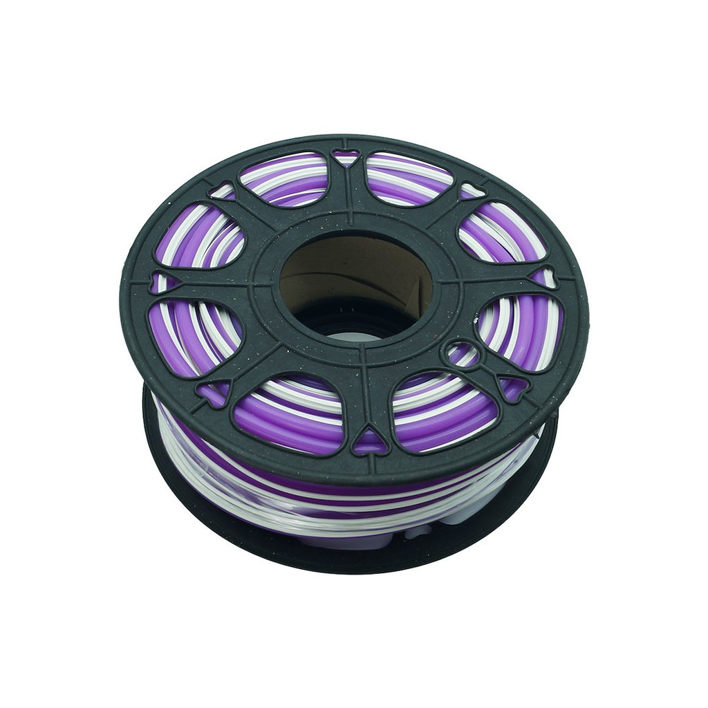 Neon frez 6 mm silikonowa osłona do taśmy LED fioletowa