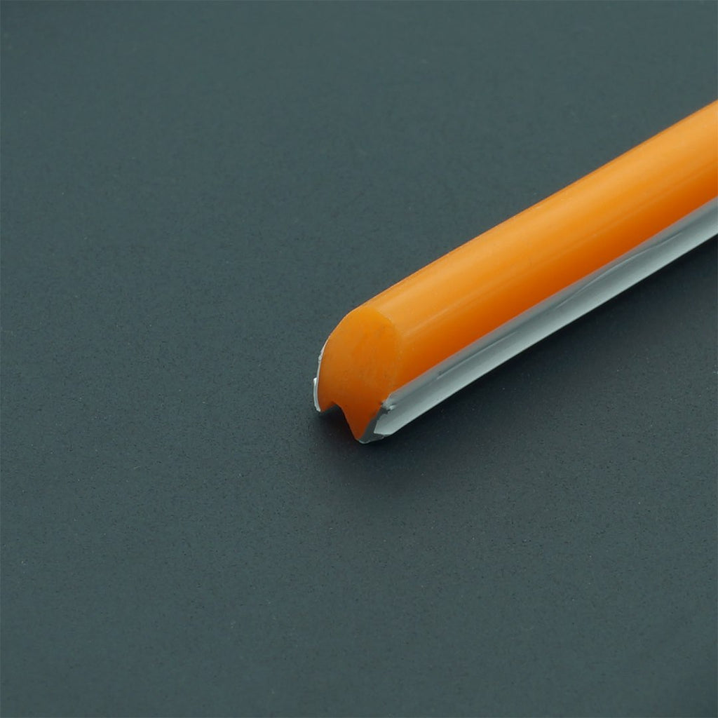 Neon frez 6 mm silikonowa osłona do taśmy LED pomarańczowa