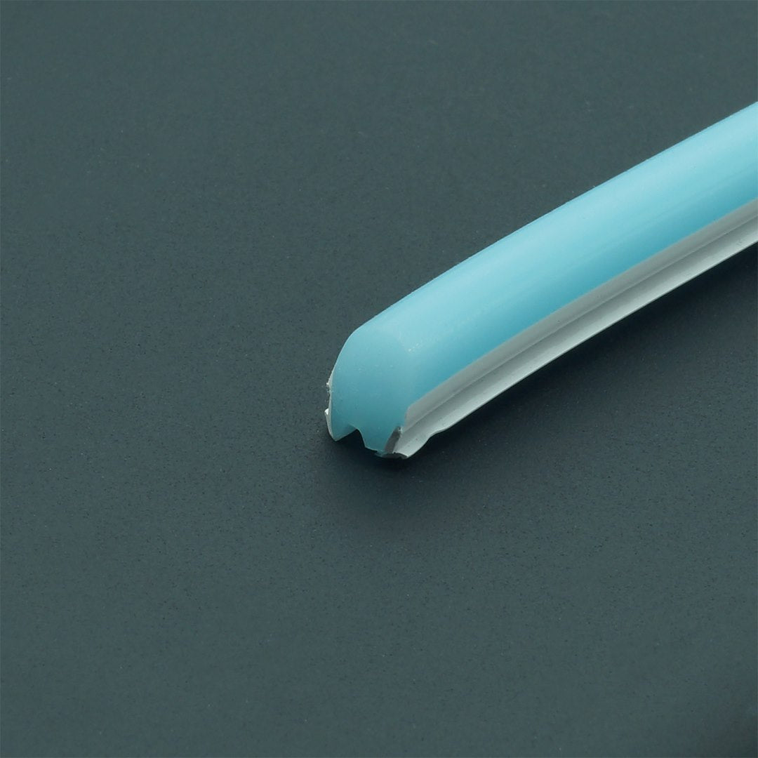Neon frez 6 mm silikonowa osłona dotaśmy LED błękitna