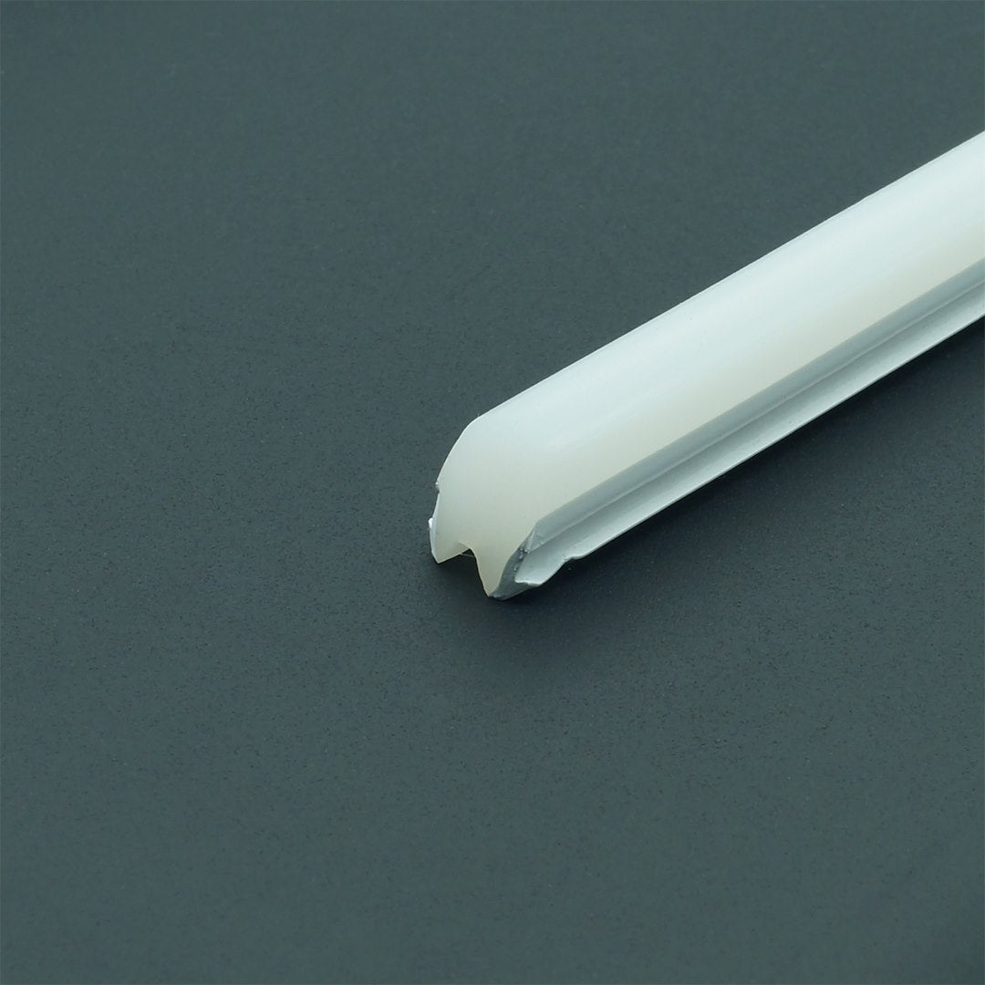 Neon frez 6 mm silikonowa osłona dotaśmy LED biała