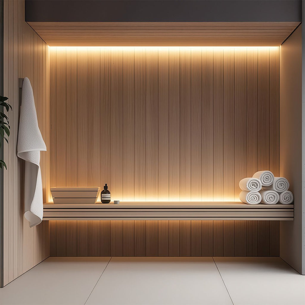 Taśma LED COB 480 4000K 24V 10W/m SAUNA IP68