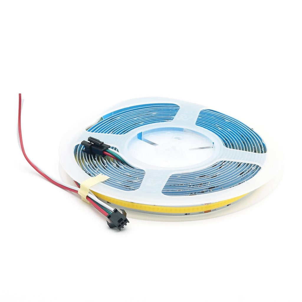 Taśma LED cyfrowa COB 360  12W/m 6000K 10mm WS2811