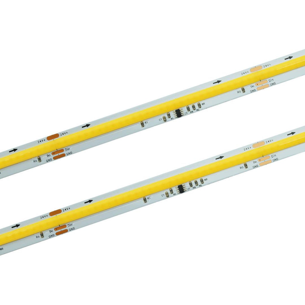 Taśma LED cyfrowa COB 360  12W/m 6000K 10mm WS2811