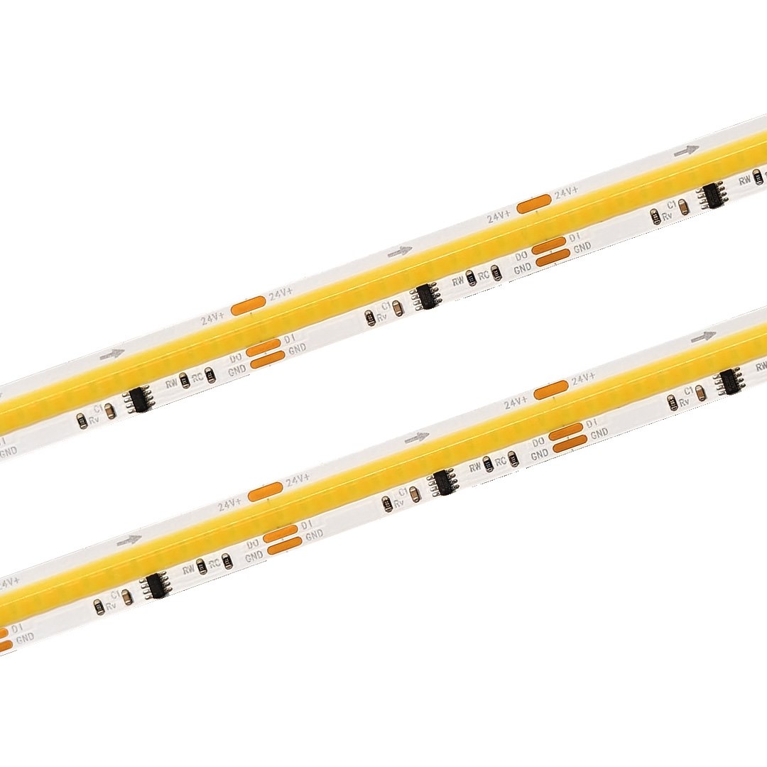 Taśma LED cyfrowa COB 576 18W/m CCT 10mm WS2811