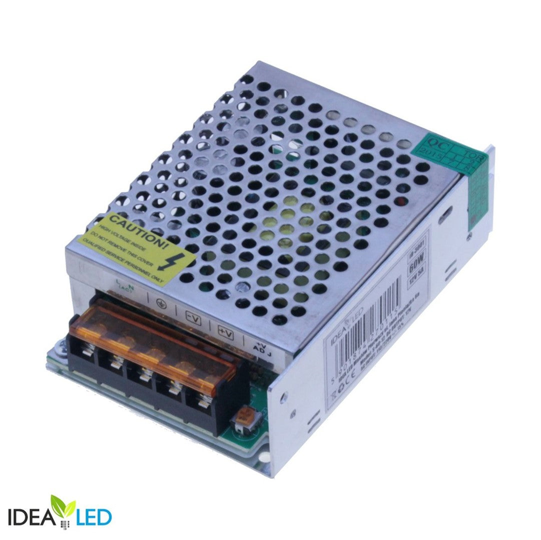 Komp. zasilania 12V DC IP20 5A 60   W