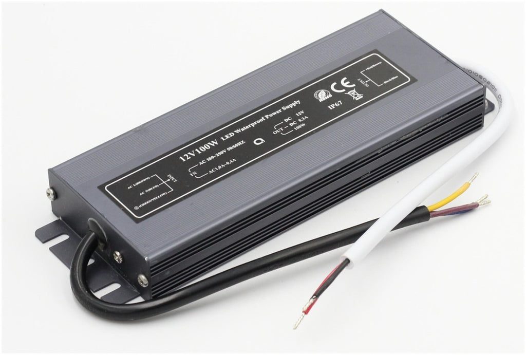 Komp. zasilania wodoodp. 8,3A 100W SLIMIP67 12V DC