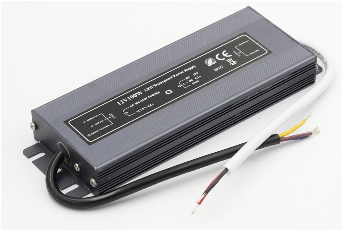 Komp. zasilania wodoodp. 8,3A 100W SLIMIP67 12V DC