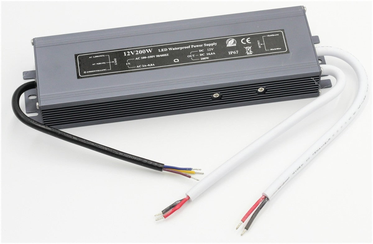 Komp. zasilania wodoodp. 16,7A 200W IP6712V DC SLIM