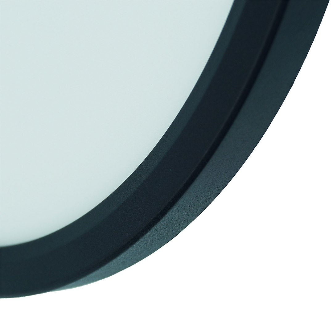 Plafon LED DENVER 18W IP20 3CCT 22CM 3000/4000/6000K czarny