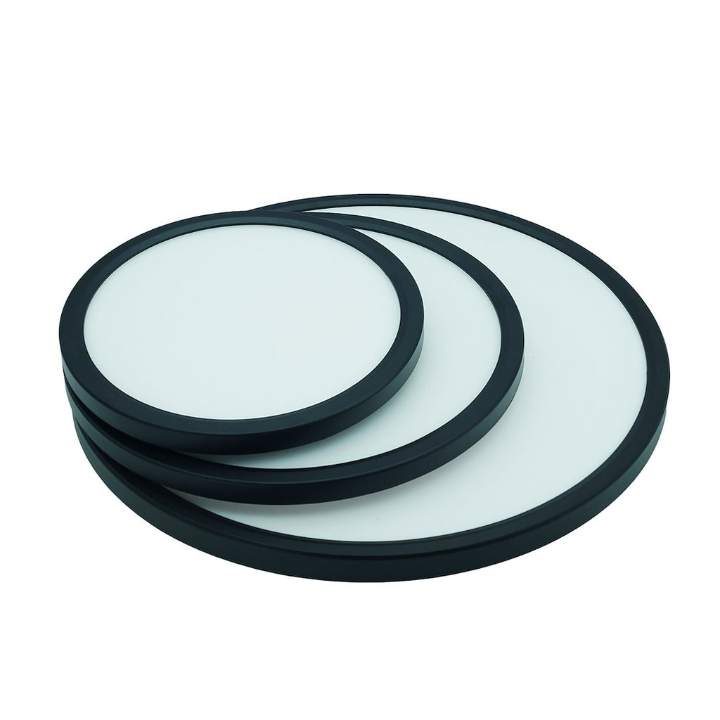 Plafon LED DENVER 18W IP20 3CCT 22CM 3000/4000/6000K czarny