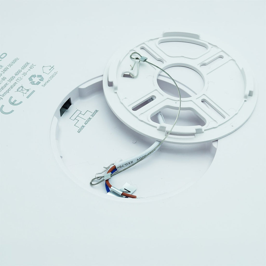 Plafon LED DENVER 24W IP20 3CCT 29CM3000/4000/6000K biały