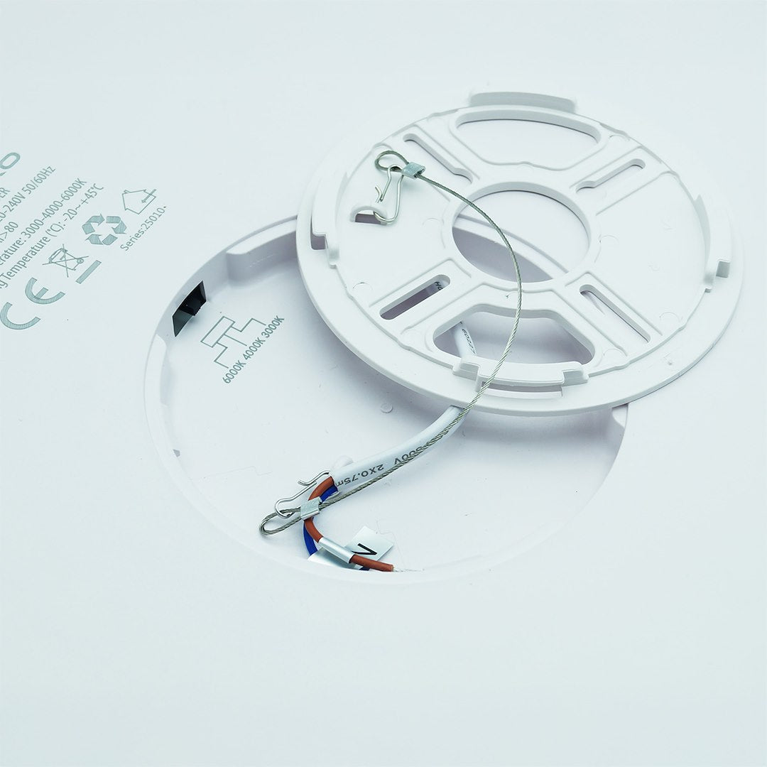 Plafon LED DENVER 24W IP20 3CCT 29CM3000/4000/6000K biały