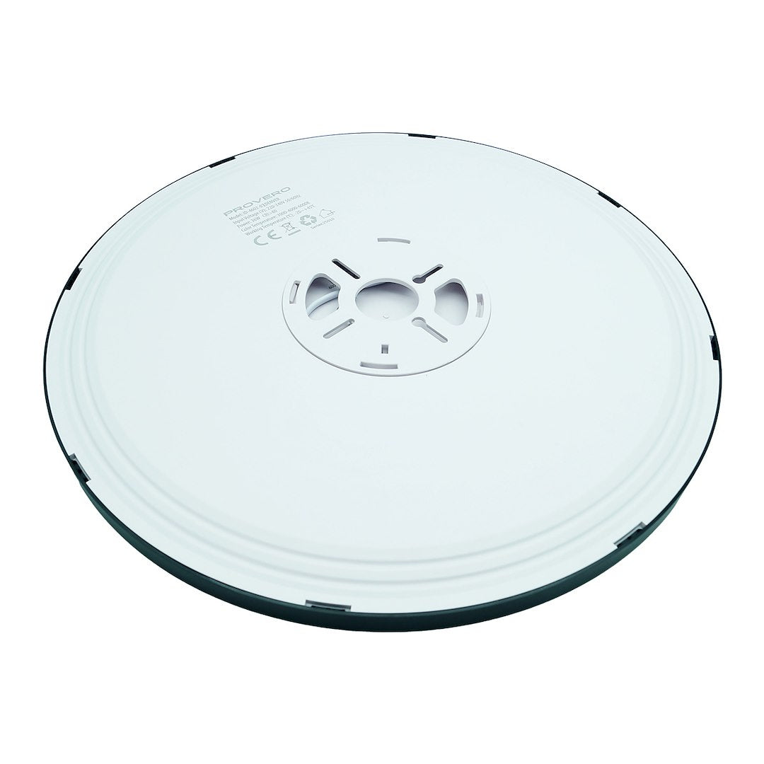 Plafon LED DENVER 36W IP20 3CCT 39CM 3000/4000/6000K czarny