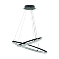 Plafon LED Center zwis 60W Czarny 4000K