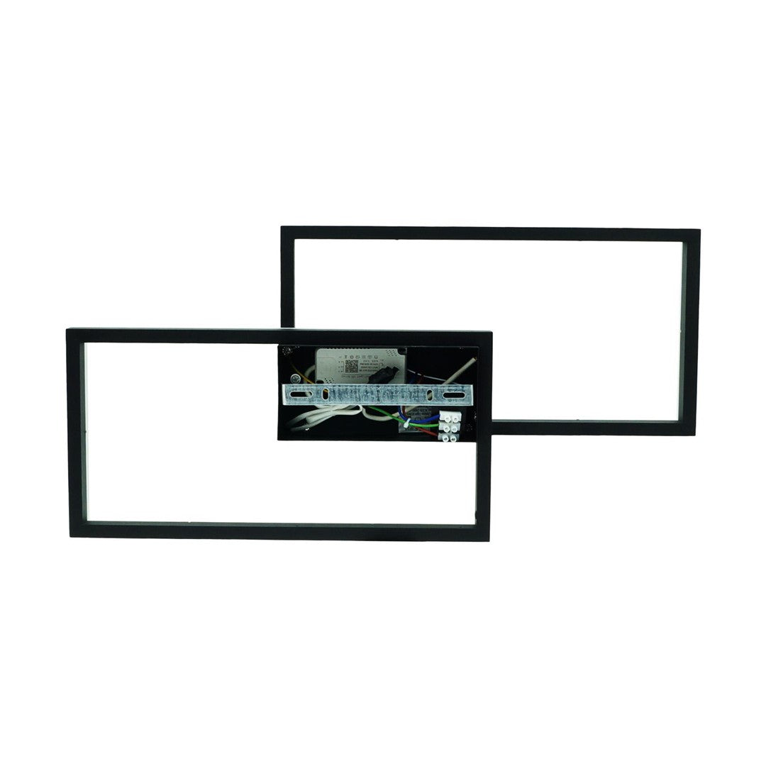 Plafon LED Artesia 48W czarny CCT pilot