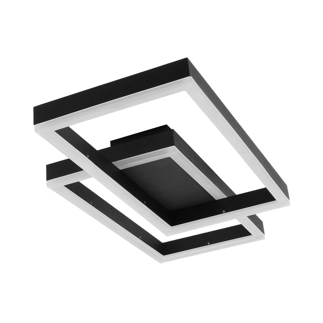 Plafon LED Artesia 48W czarny CCT pilot