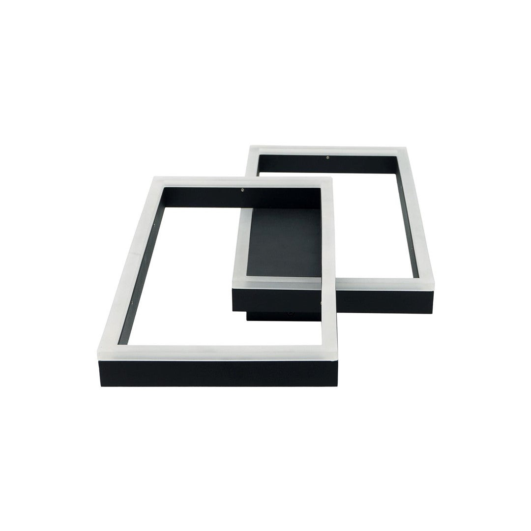 Plafon LED Artesia 48W czarny CCT pilot