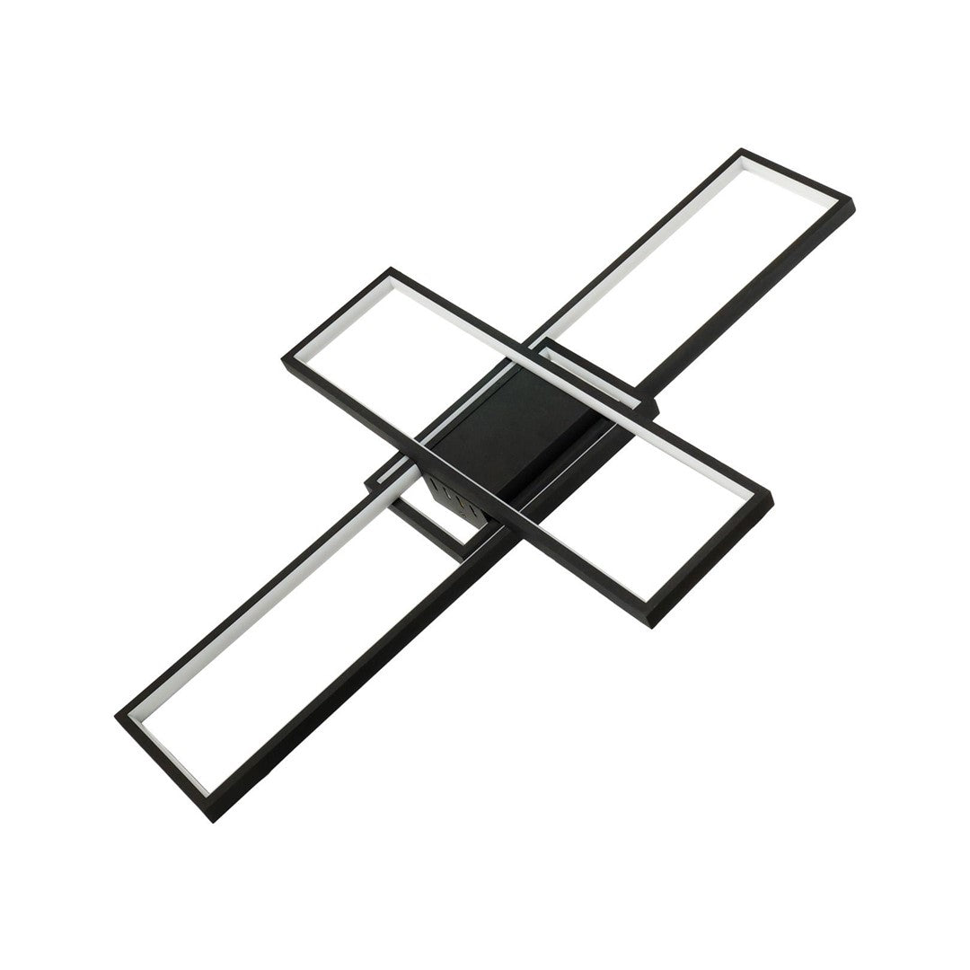 Plafon LED Artesia 92W czarny CCT pilot