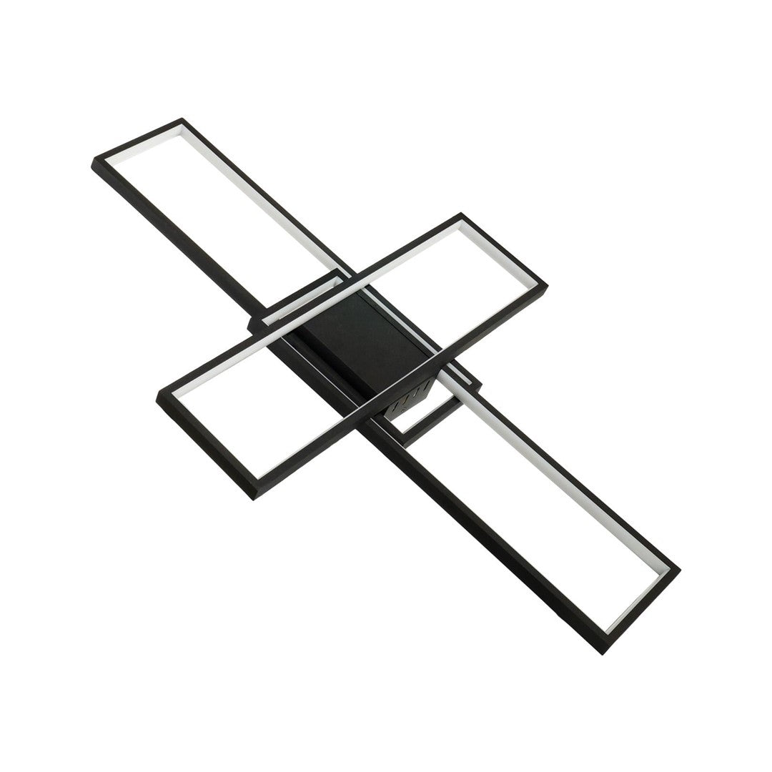 Plafon LED Artesia 92W czarny CCT pilot