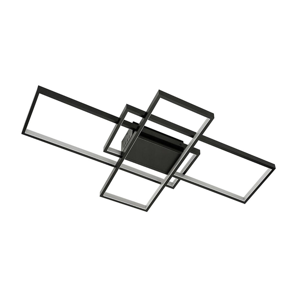 Plafon LED Artesia 92W czarny CCT pilot