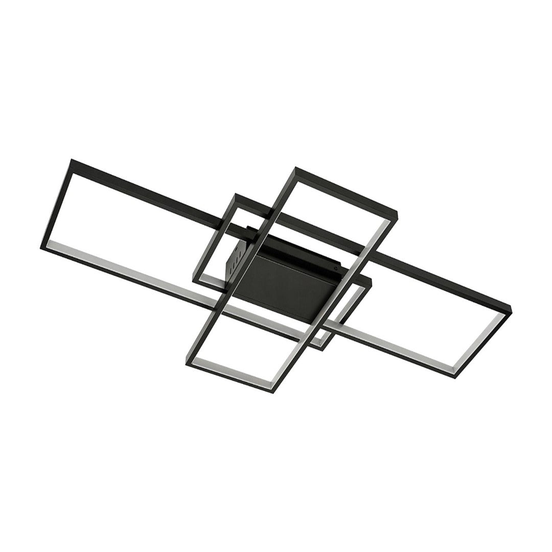 Plafon LED Artesia 92W czarny CCT pilot