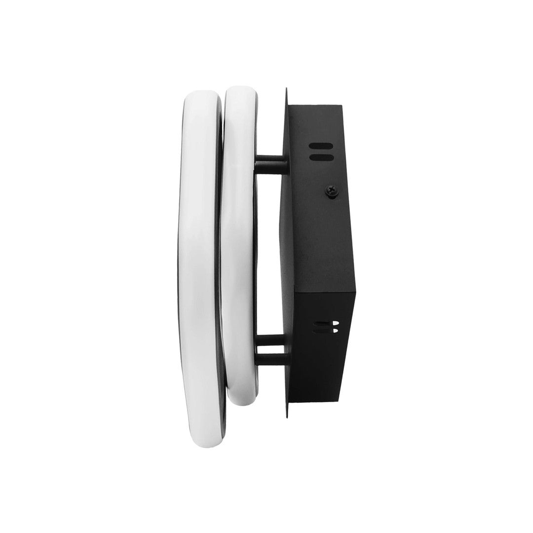 Plafon LED Casper 24W czarny 4000K