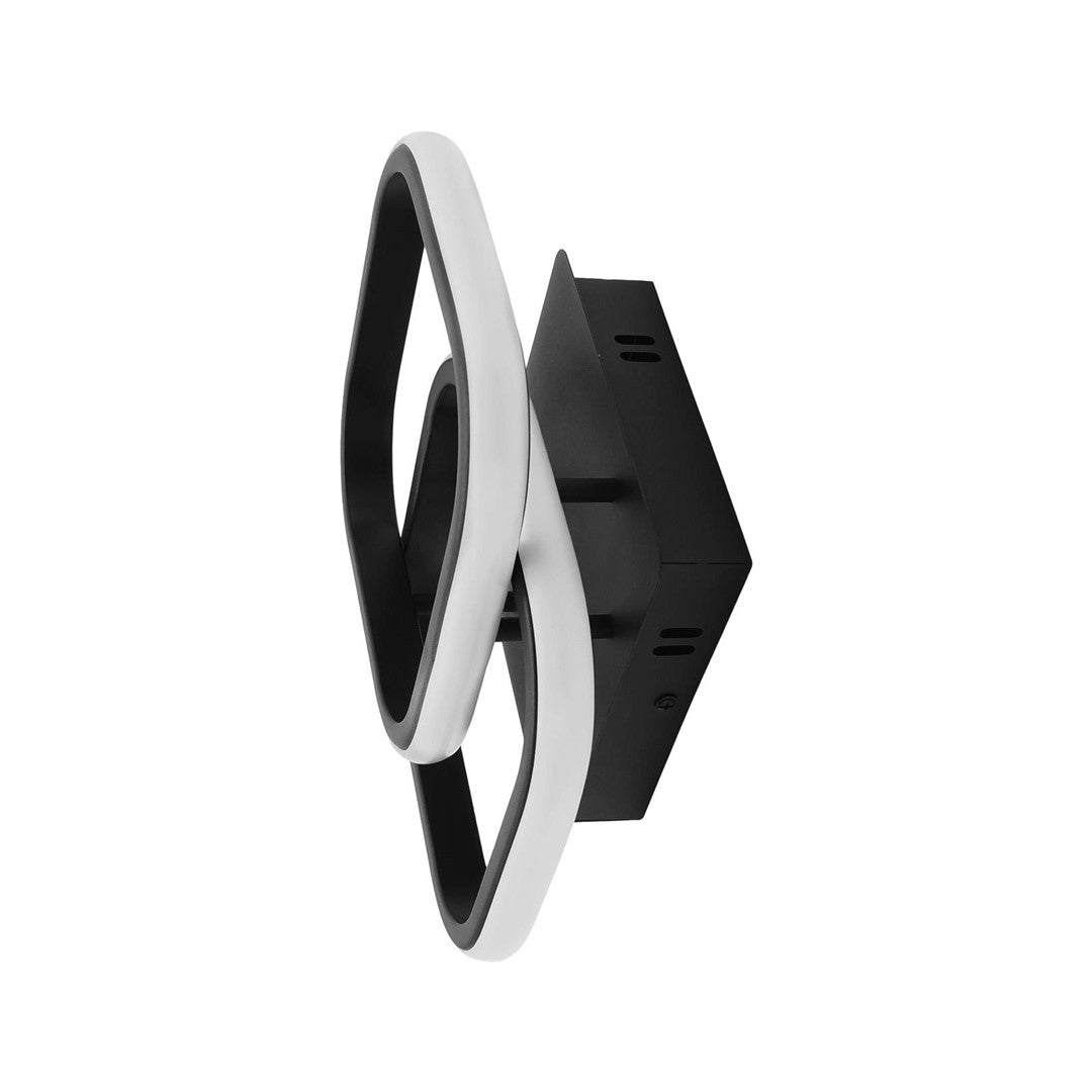 Plafon LED Casper 24W czarny 4000K