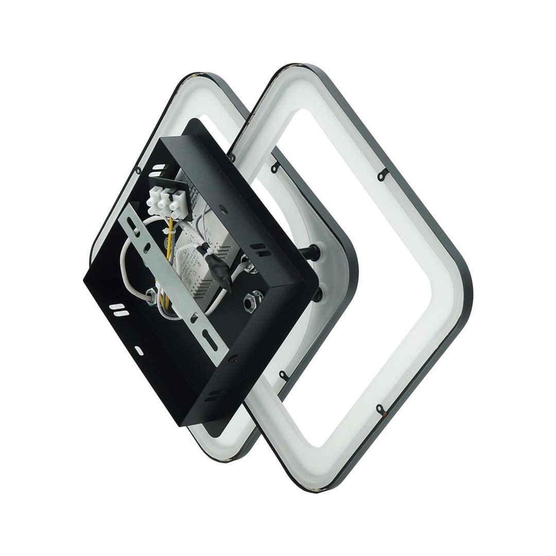 Plafon LED Dayton 36W czarny 4000K