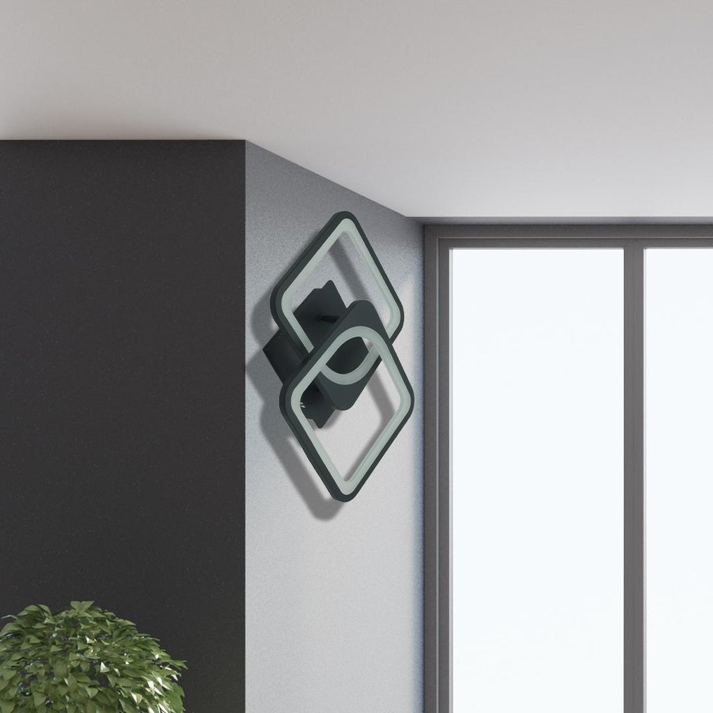 Plafon LED Dayton 36W czarny 4000K