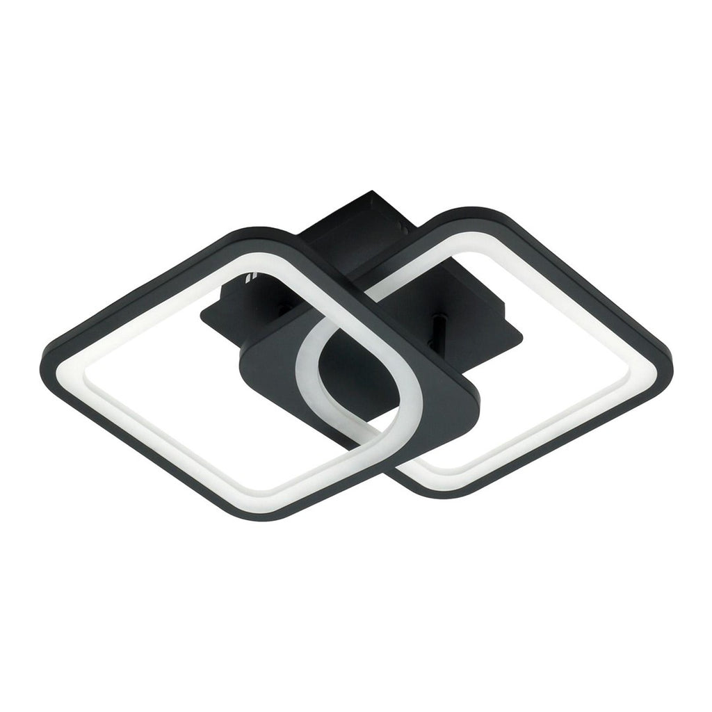 Plafon LED Dayton 36W czarny 4000K