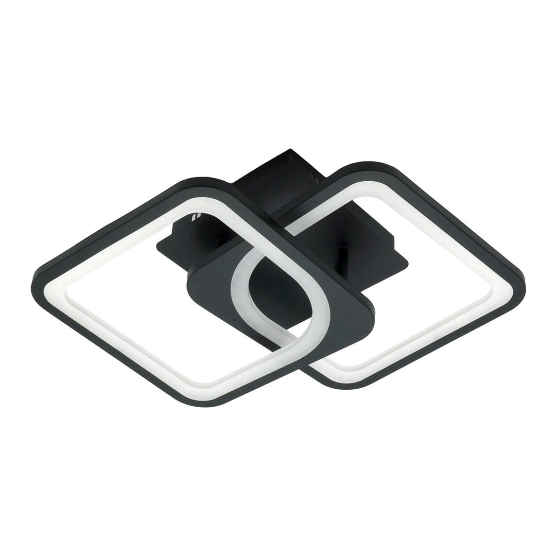 Plafon LED Dayton 36W czarny 4000K