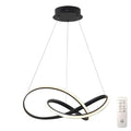 Plafon LED Jasper CCT 40W pilot 3000-6000K Czarny zwis