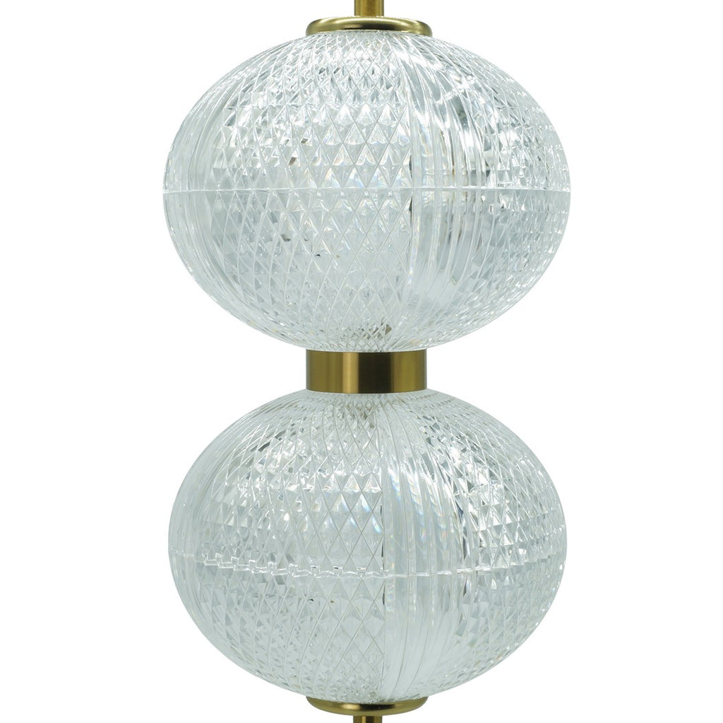 Lampa wisząca LED AMERILLA 39cm złoto szczotkowane  30W 4000K