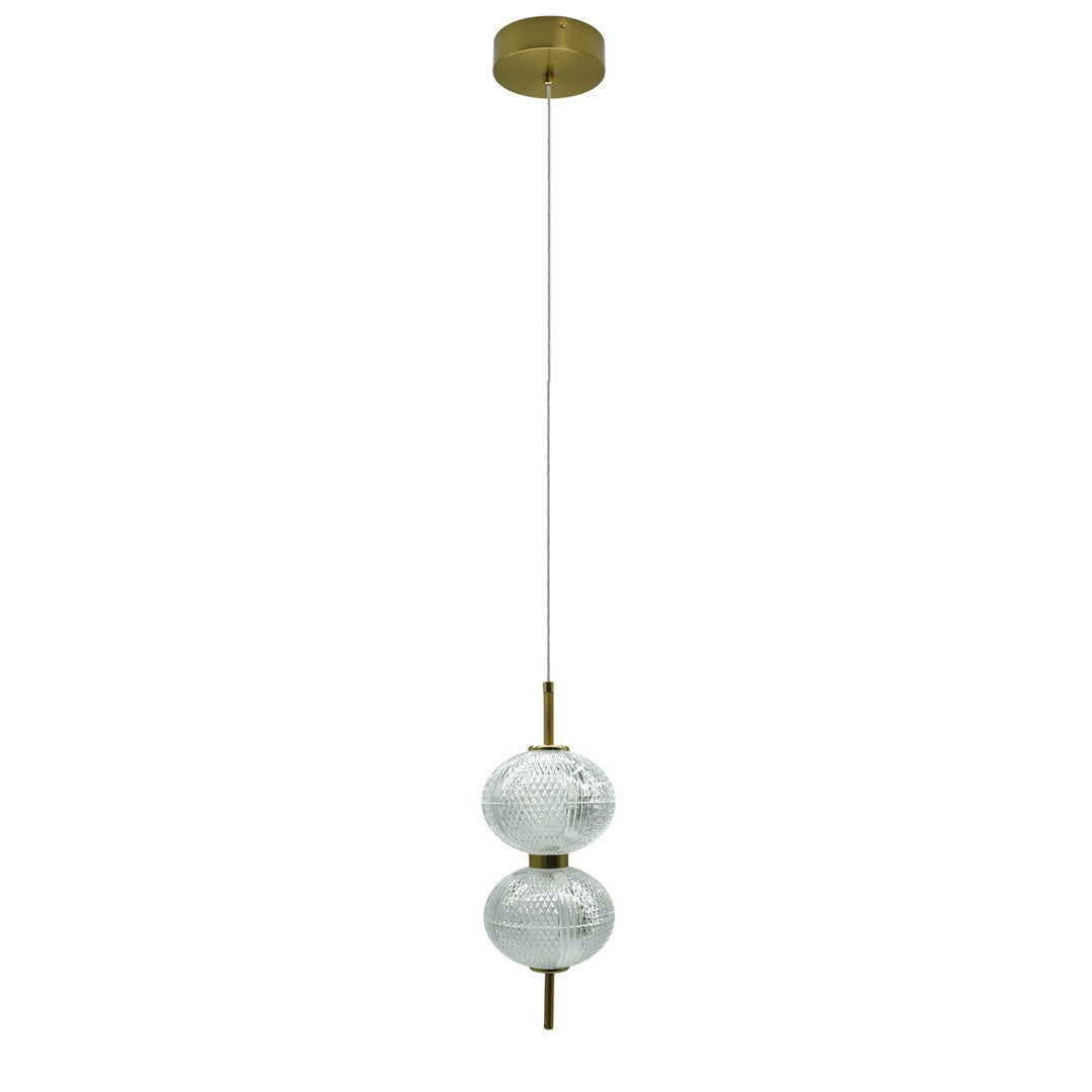Lampa wisząca LED AMERILLA 39cm złoto szczotkowane  30W 4000K