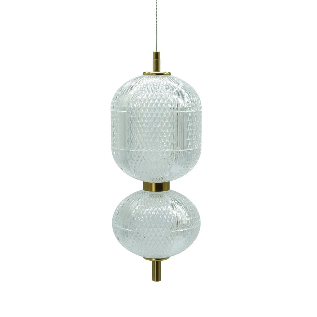 Lampa wisząca LED AMERILLA II złotoszczotkowane 30W 4000K