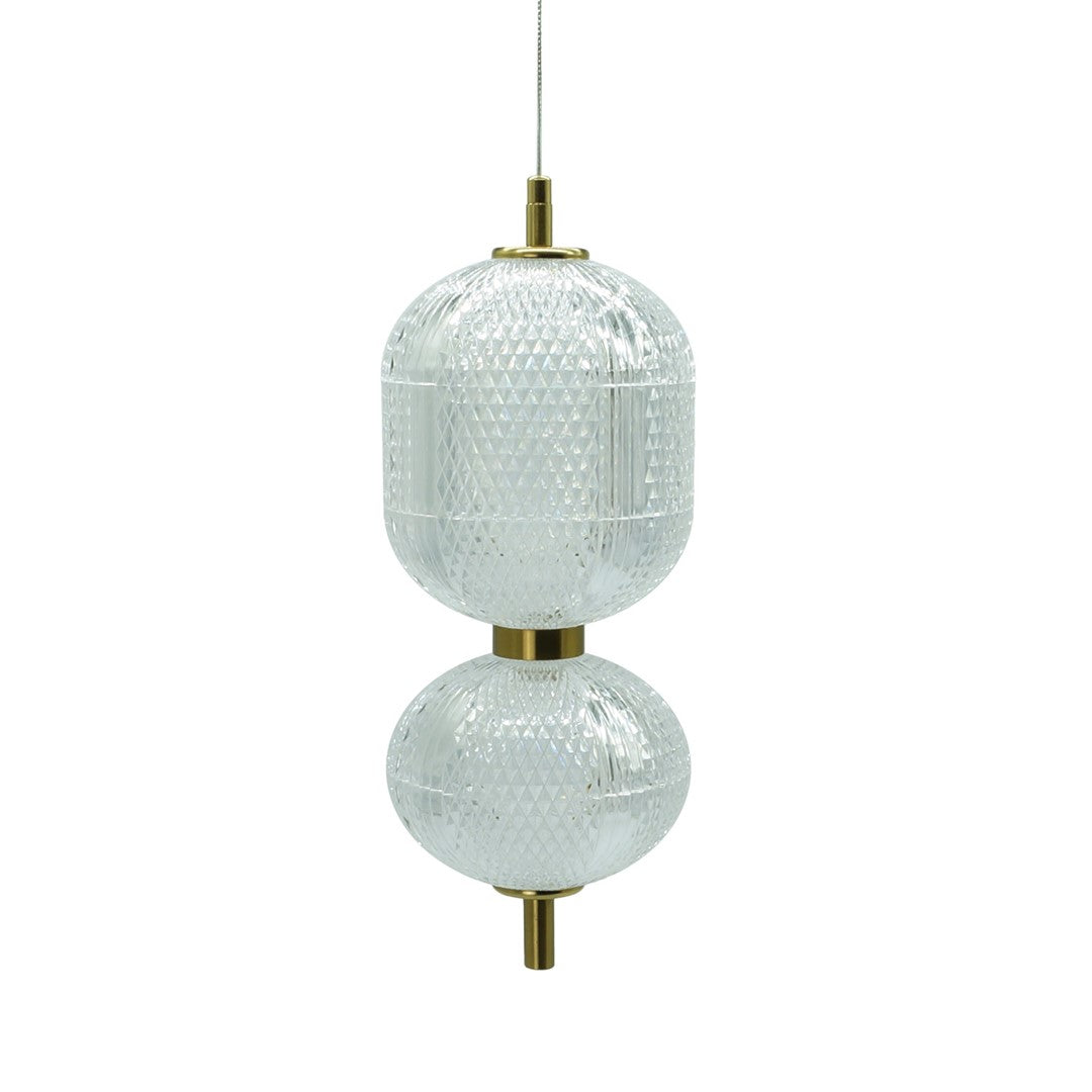 Lampa wisząca LED AMERILLA II złotoszczotkowane 30W 4000K