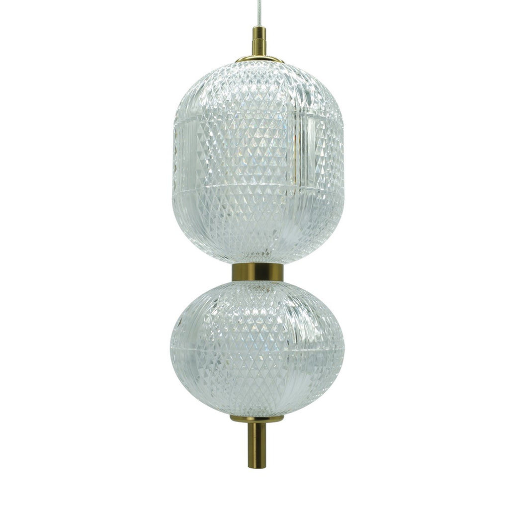 Lampa wisząca LED AMERILLA II złotoszczotkowane 30W 4000K