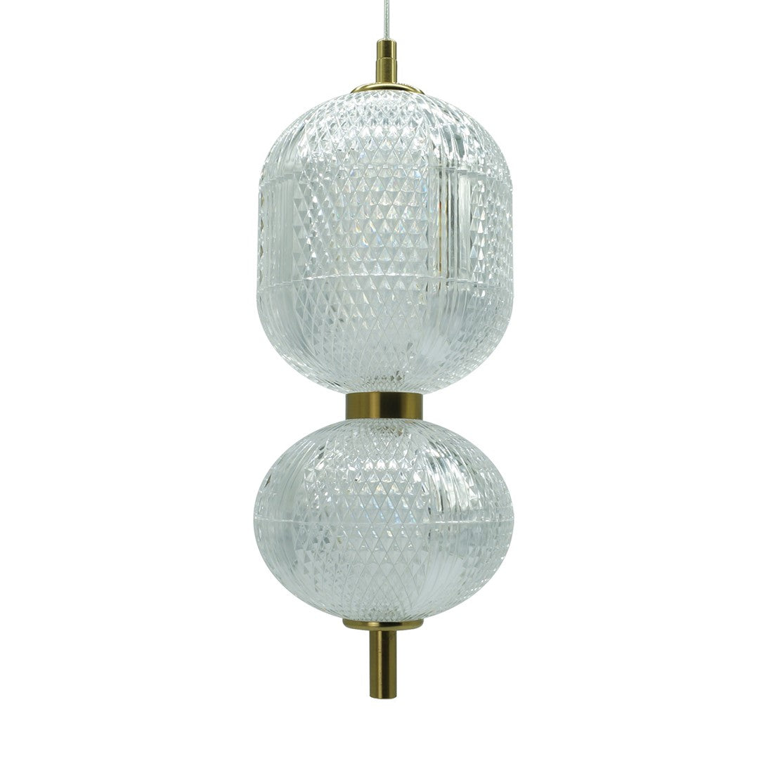 Lampa wisząca LED AMERILLA II złotoszczotkowane 30W 4000K
