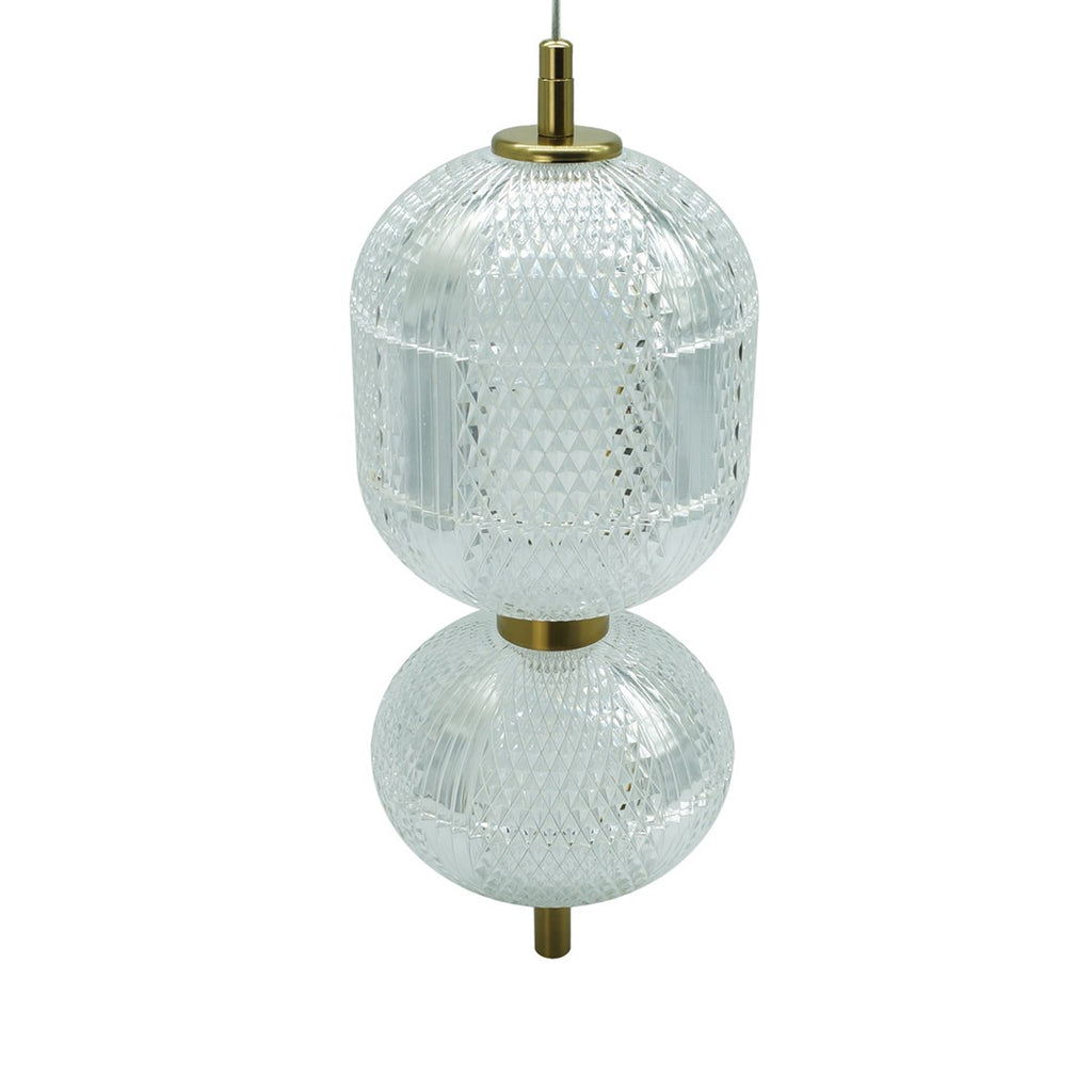 Lampa wisząca LED AMERILLA II złotoszczotkowane 30W 4000K