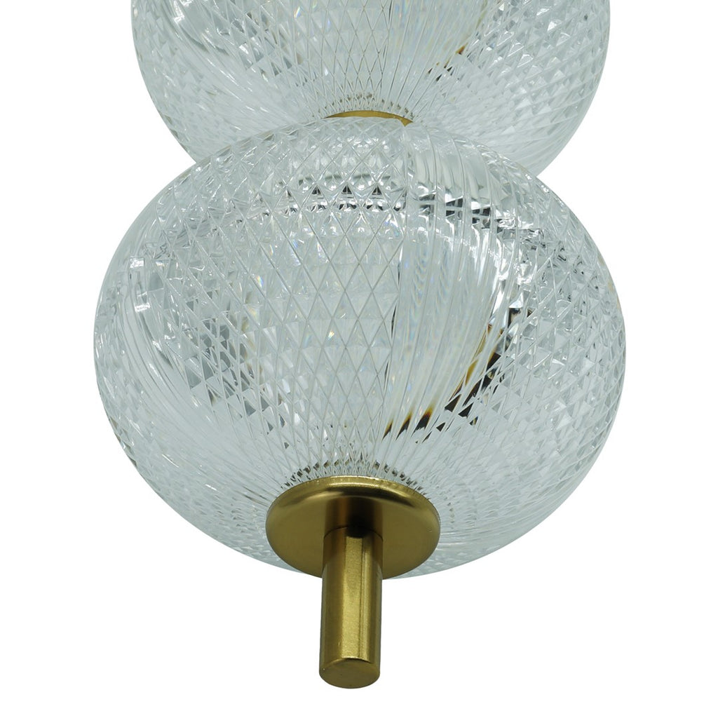Lampa wisząca LED AMERILLA II złotoszczotkowane 30W 4000K