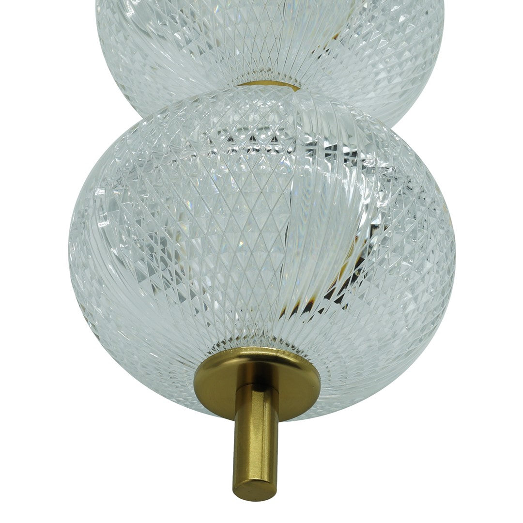 Lampa wisząca LED AMERILLA II złotoszczotkowane 30W 4000K