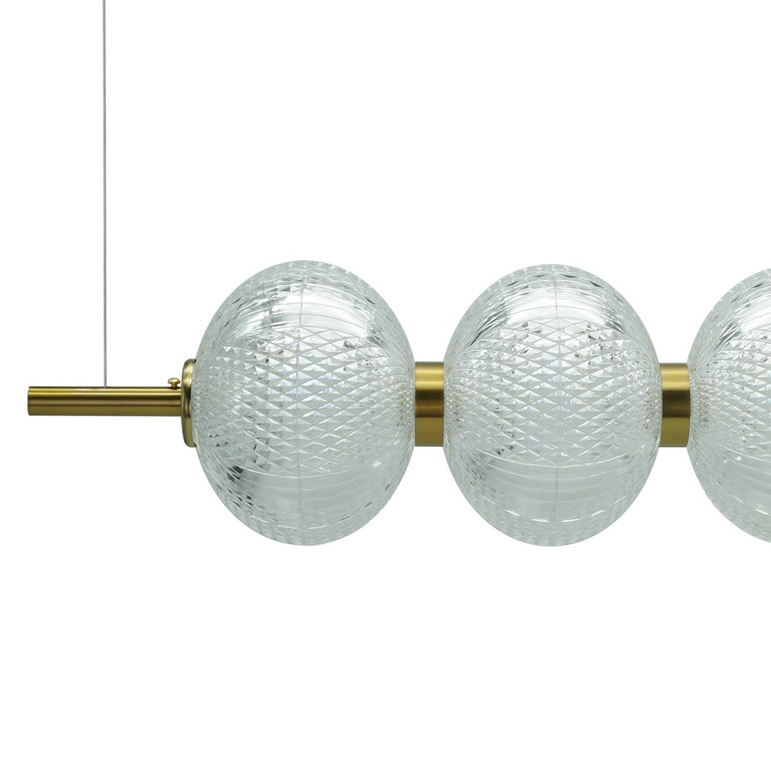 Lampa wisząca LED AMERILLA złoto szczotkowane  60W 4000K
