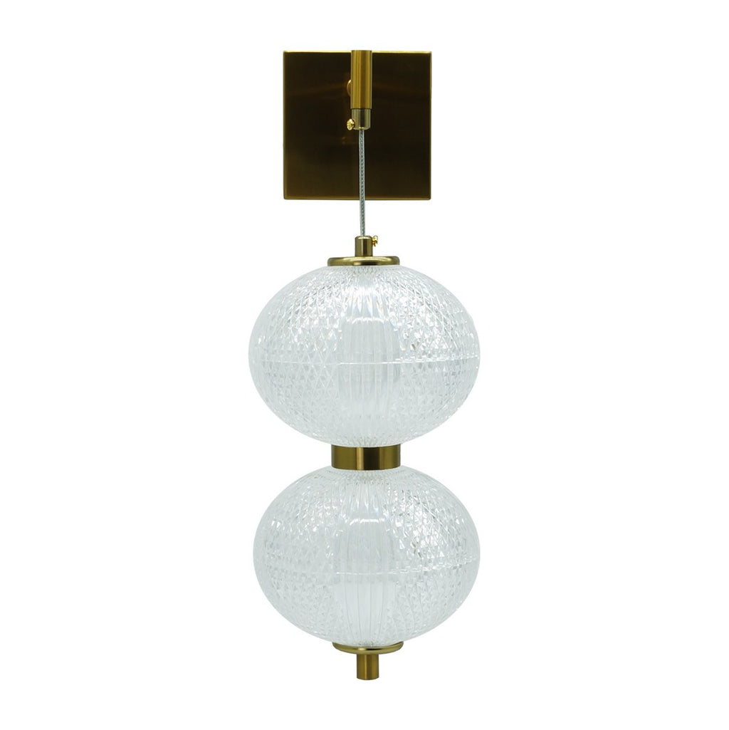 Kinkiet LED AMERILLA złoto szczotkowane  30W 4000K