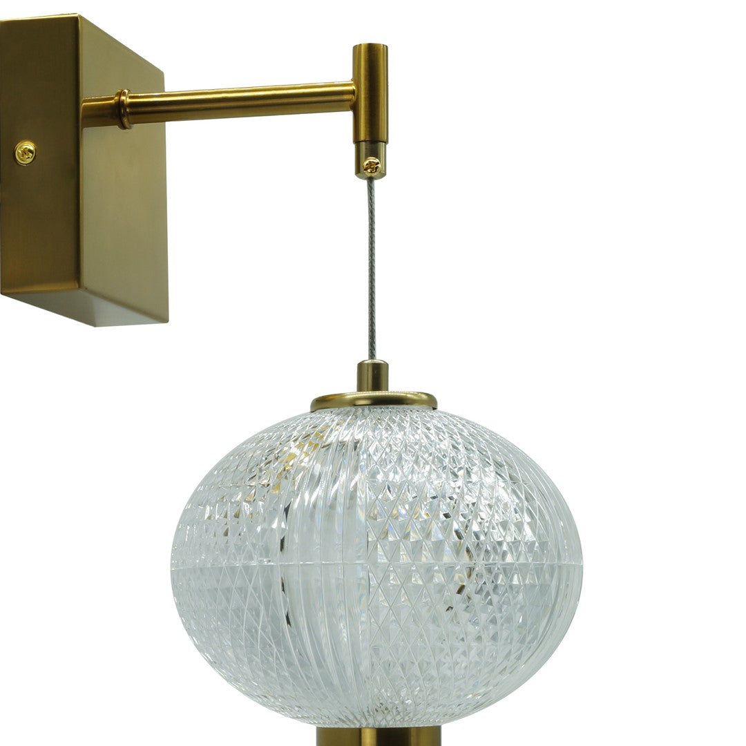 Kinkiet LED AMERILLA złoto szczotkowane  30W 4000K