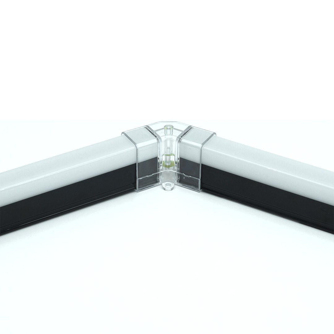 Zestaw czarny Lamp HEXAGON 1 LED 6500K