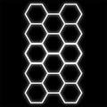 Zestaw biały Lamp HEXAGON 14 LED 6500K