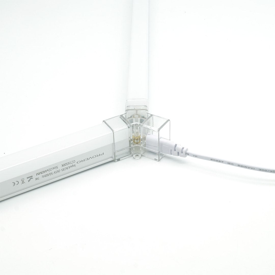 Zestaw biały Lamp HEXAGON 11 LED 4000K